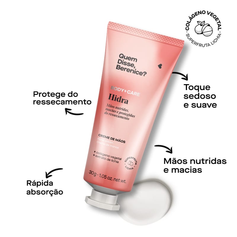 Hidra crema mani idratante  Litchi 30G