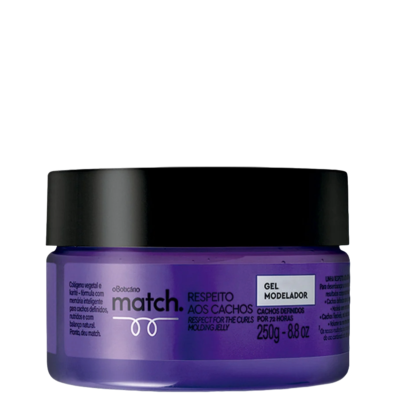 Match. Gel modellante Rispetto per i ricci, 250g