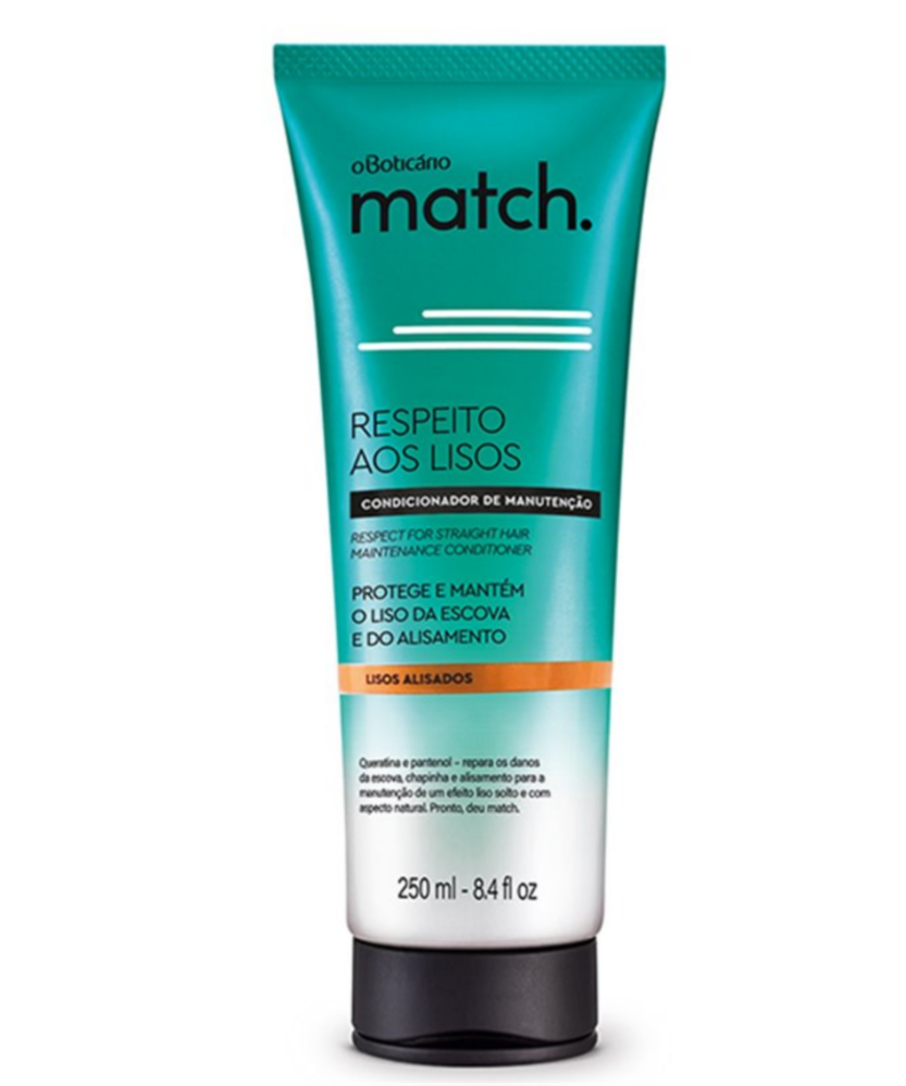 Match. Balsamo mantenimento Rispetto capelli Lisci, 250 ml