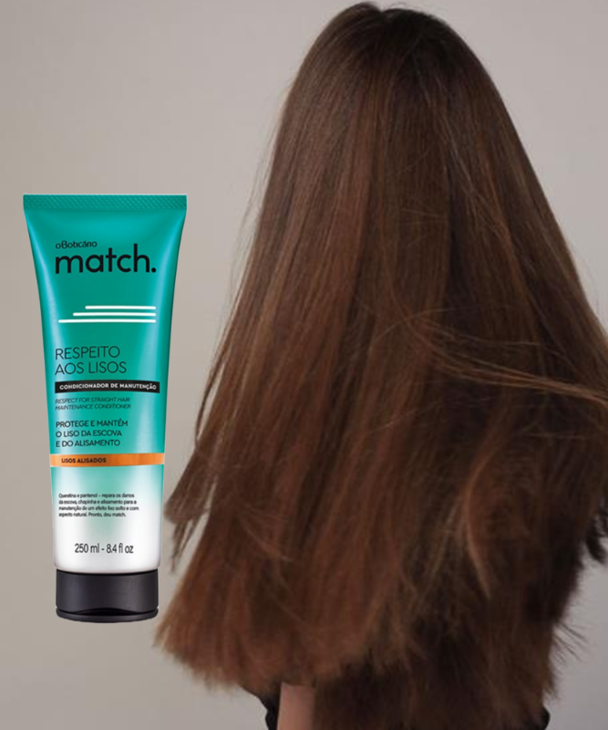Match. Balsamo mantenimento Rispetto capelli Lisci, 250 ml
