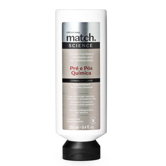 Match. Science Balsamo Pre e Post trattamenti chimici, 280ml