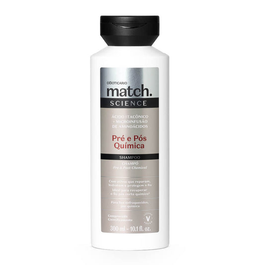 Match. Science Shampoo Pre e Post trattamenti chimici, 300ml