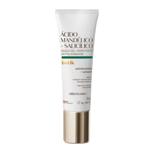 Botik | Acqua Gel idratante anti oleositá. Acido Mandélico + Acido salicílico. 50g