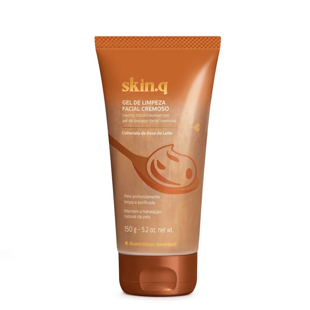 Gel detergente viso cremoso Dulce de Leche Quem disse, Berenice?,150g