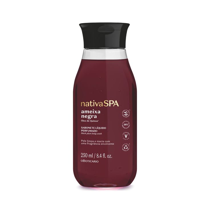 NATIVA SPA | Sapone liquido Ameixa Negra 250 ml