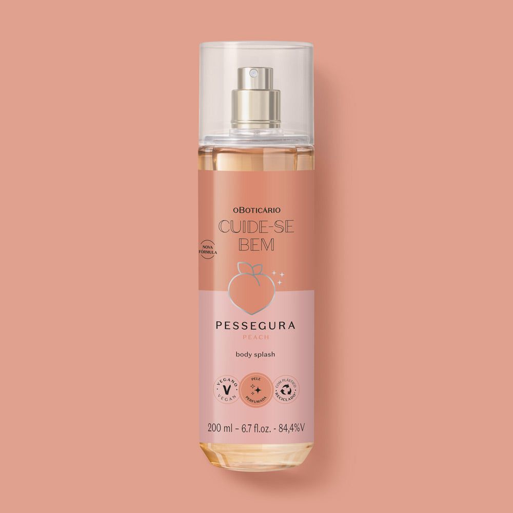 Cuide-se bem Body splash Pesssegura, 200ml
