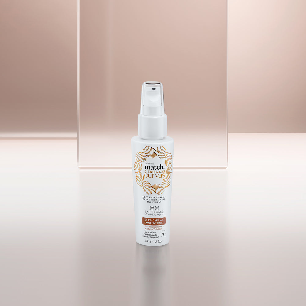 Match. Olio per capelli concentrato multi-benefici Science delle Curve, 50 ml