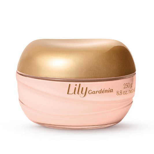 Lily| Lily Gardénia crema idratante satinata, 250G