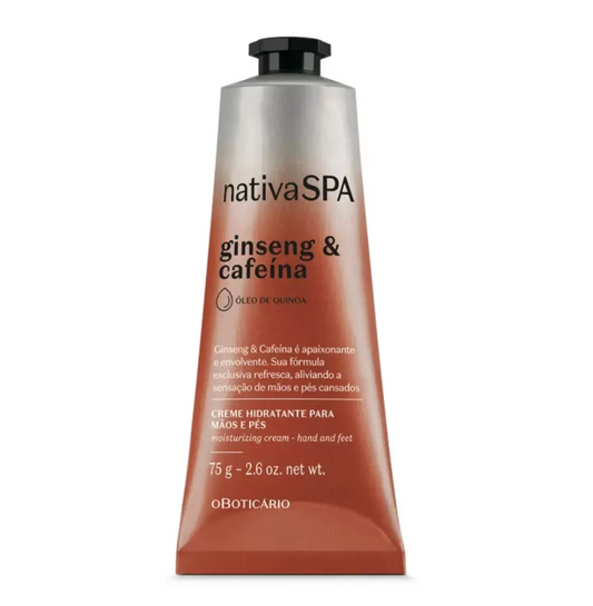 NATIVA SPA | Crema Mani - Ginseng & Cafeina 75 g